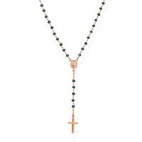 Collana Amen Donna Rosari in Argento Cristallo CRORVB4 - CRORVB4